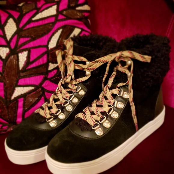 🆕️ SAM EDELMAN Platform Shearling Boots - Picture 3 of 3